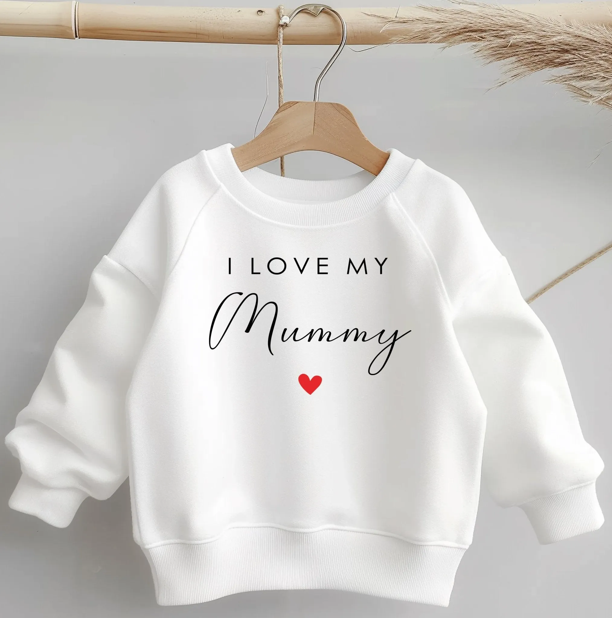 I Love My Mummy Gift Toddler & Kids Sweatshirt