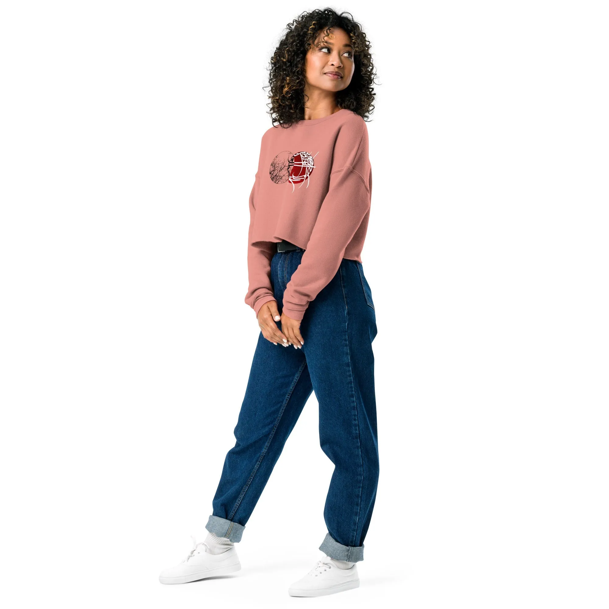 INTO THE MYSTIC Women's Crop Sweatshirt