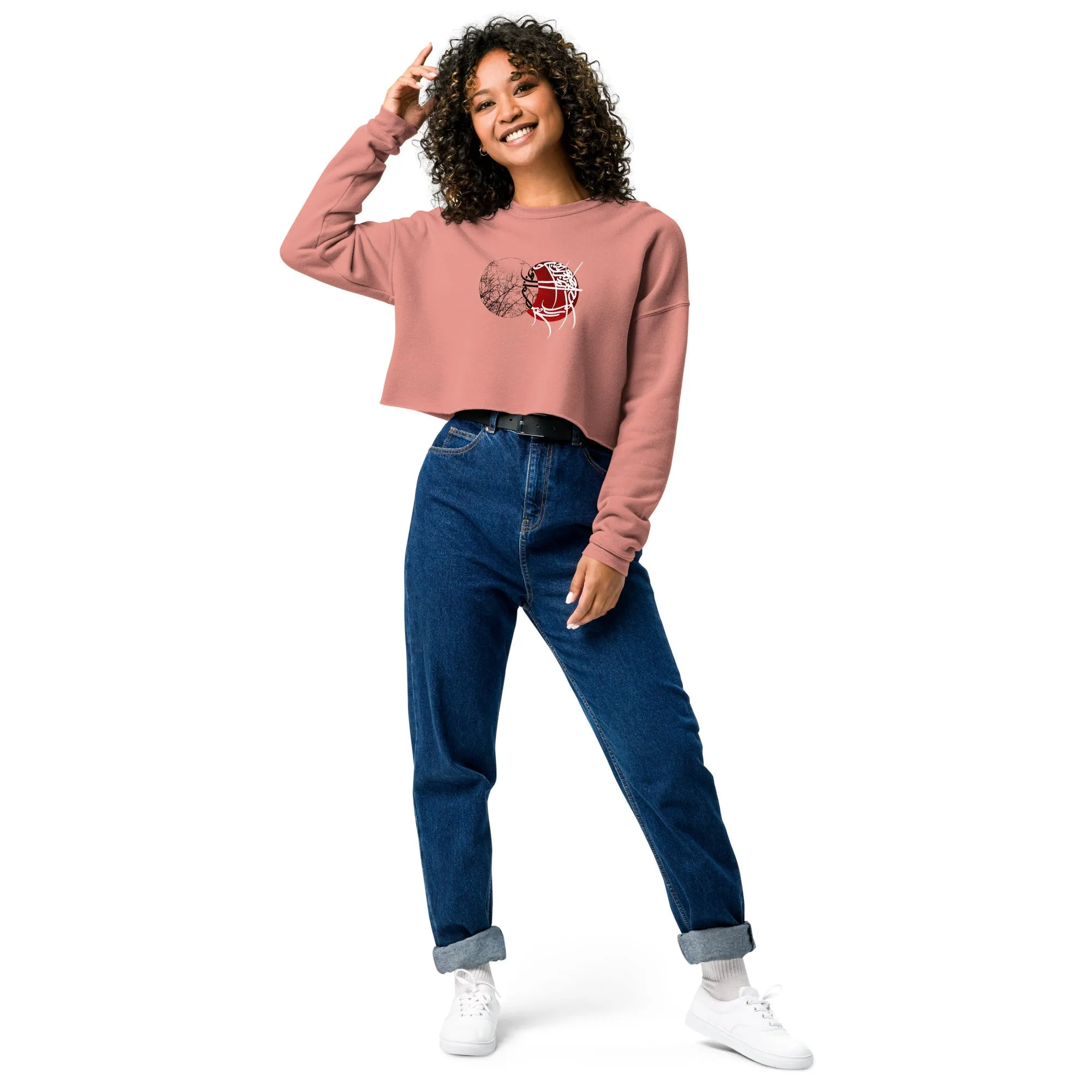 INTO THE MYSTIC Women's Crop Sweatshirt