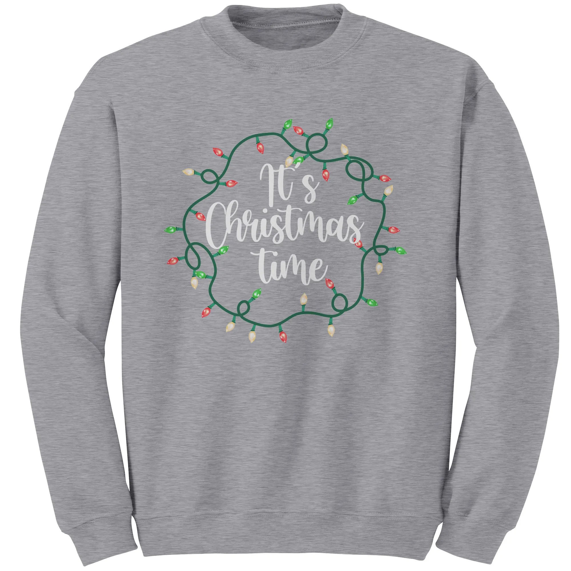 It's Christmas Time Sweatshirt, Merry Christmas Sweatshirt, Cute Christmas Sweatshirt, Christmas Present, Christmas Gifts, Black Friday Sale