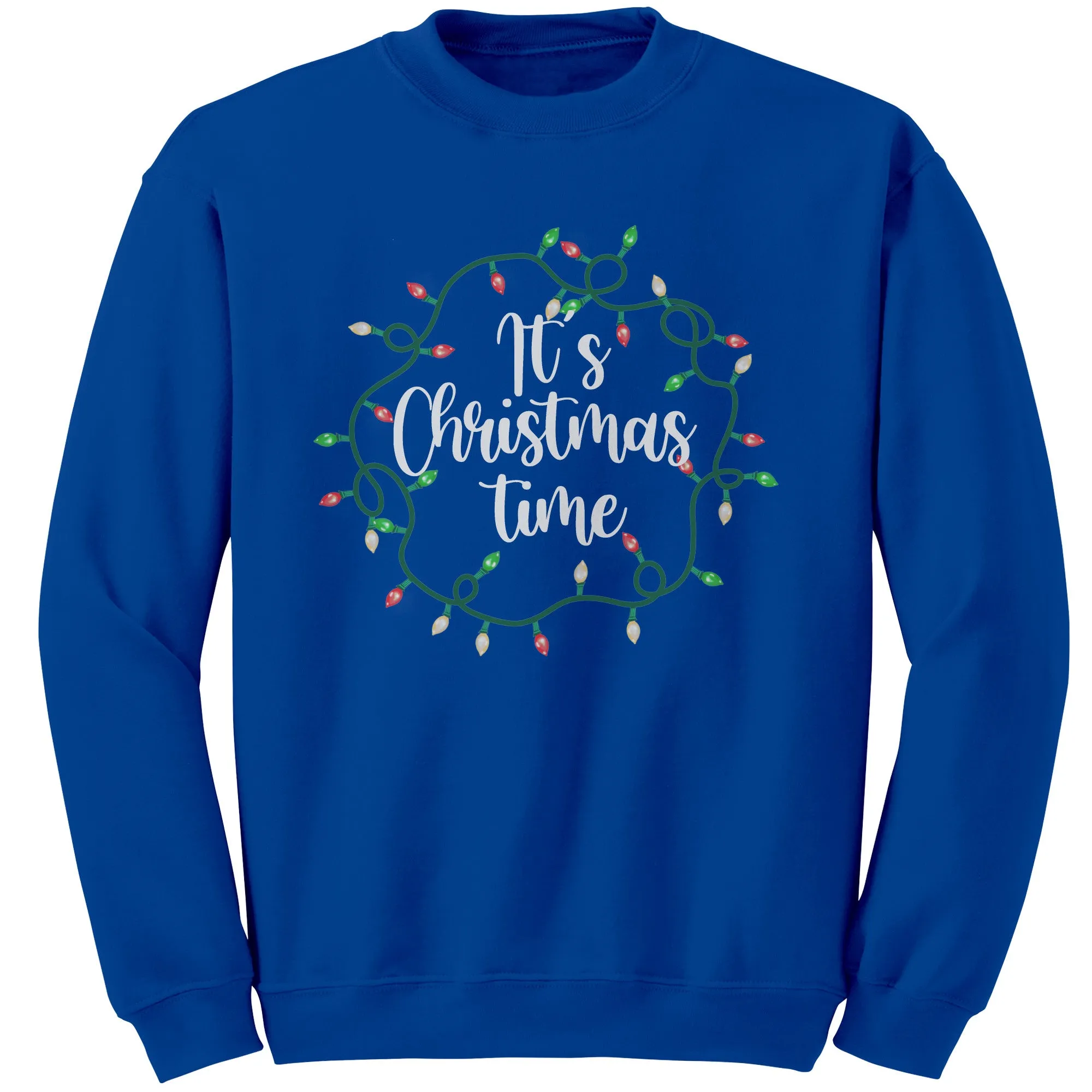 It's Christmas Time Sweatshirt, Merry Christmas Sweatshirt, Cute Christmas Sweatshirt, Christmas Present, Christmas Gifts, Black Friday Sale