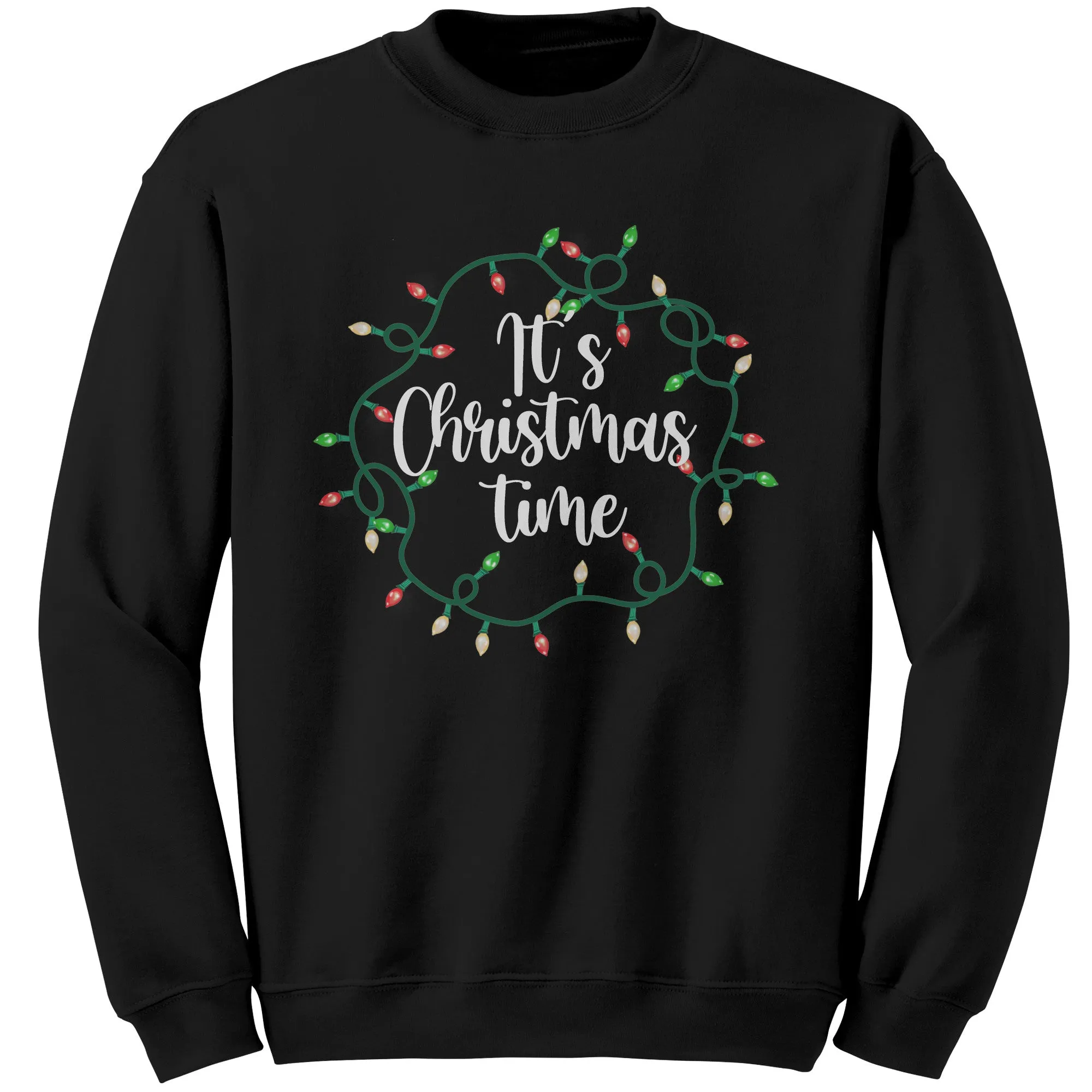 It's Christmas Time Sweatshirt, Merry Christmas Sweatshirt, Cute Christmas Sweatshirt, Christmas Present, Christmas Gifts, Black Friday Sale