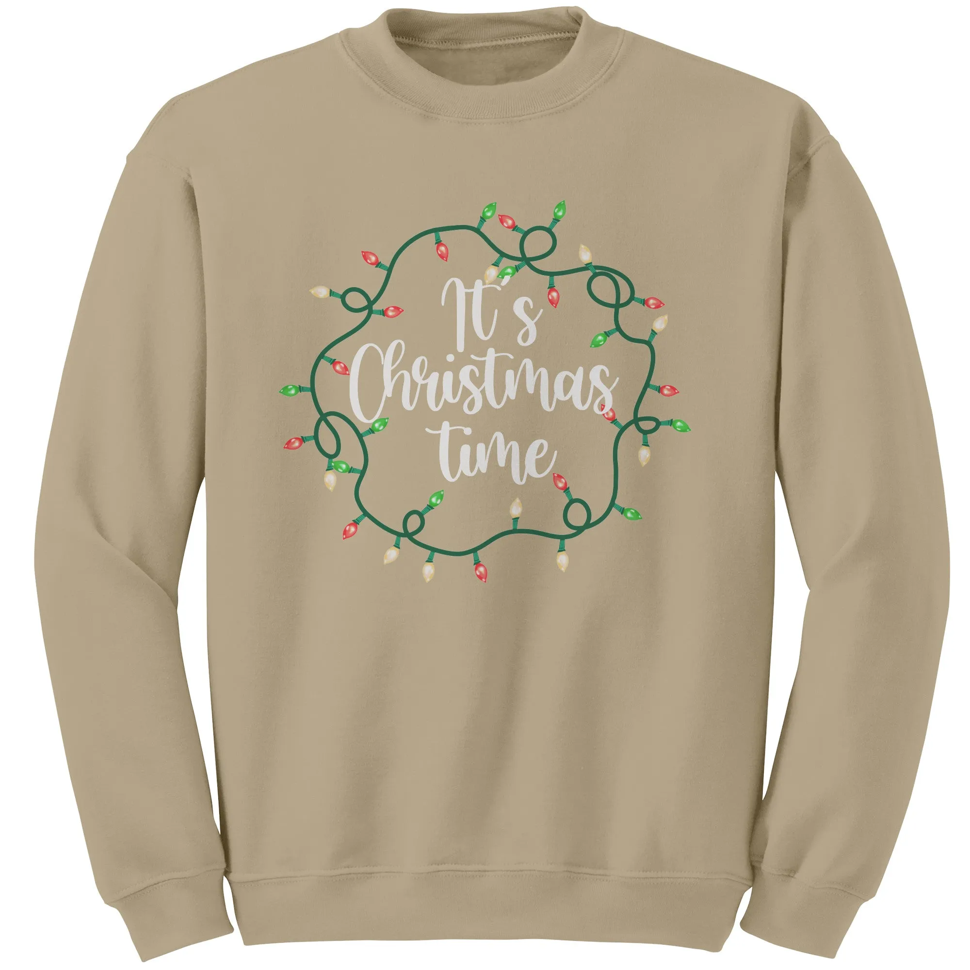 It's Christmas Time Sweatshirt, Merry Christmas Sweatshirt, Cute Christmas Sweatshirt, Christmas Present, Christmas Gifts, Black Friday Sale