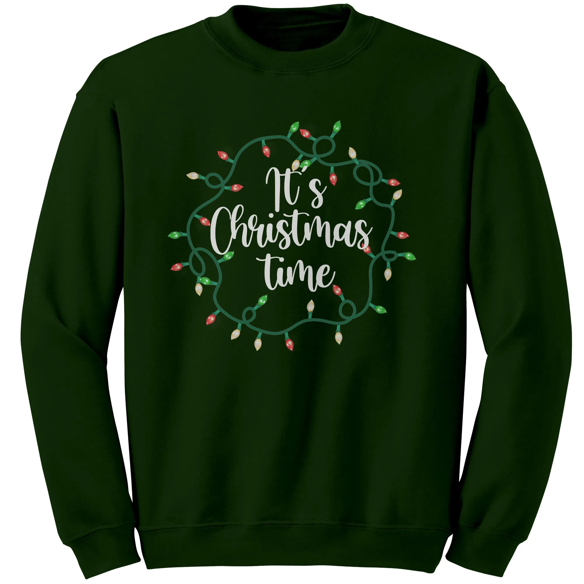 It's Christmas Time Sweatshirt, Merry Christmas Sweatshirt, Cute Christmas Sweatshirt, Christmas Present, Christmas Gifts, Black Friday Sale