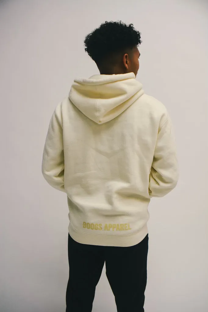 Ivory WORTH IT Tone on Tone Heavyweight Sweatshirt