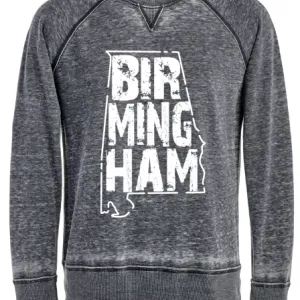 J. America Acid Wash Fleece Sweatshirt