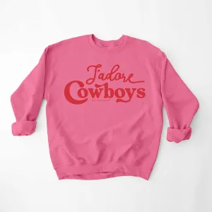 J'Adore Cowboys Crewneck Sweatshirt