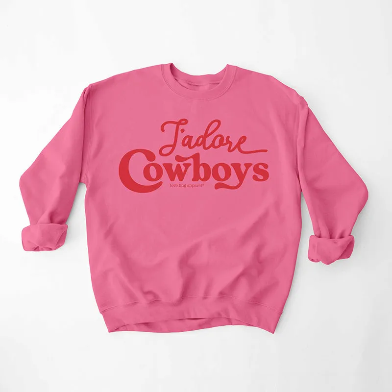 J'Adore Cowboys Crewneck Sweatshirt