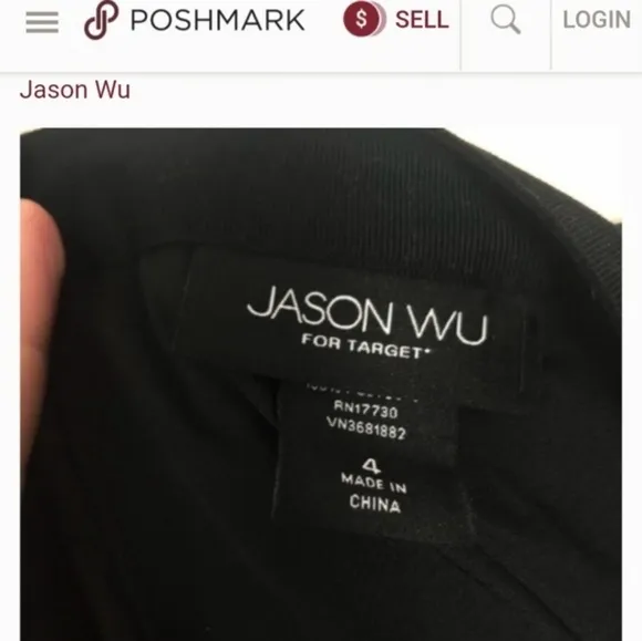 Jason Wu Black‎ Pleated A-Line Skirt size 4