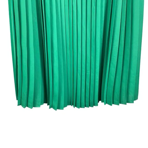 J.Crew Pleated midi skirt