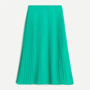 J.Crew Pleated midi skirt