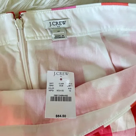 J.Crew ruffle mini skirt