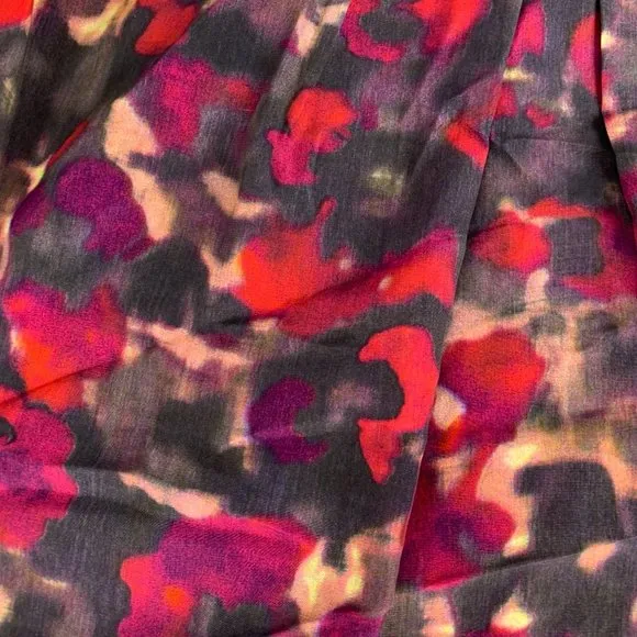 Jones New York 8 NWT Skirt Floral $99 Knee Pleated Lined