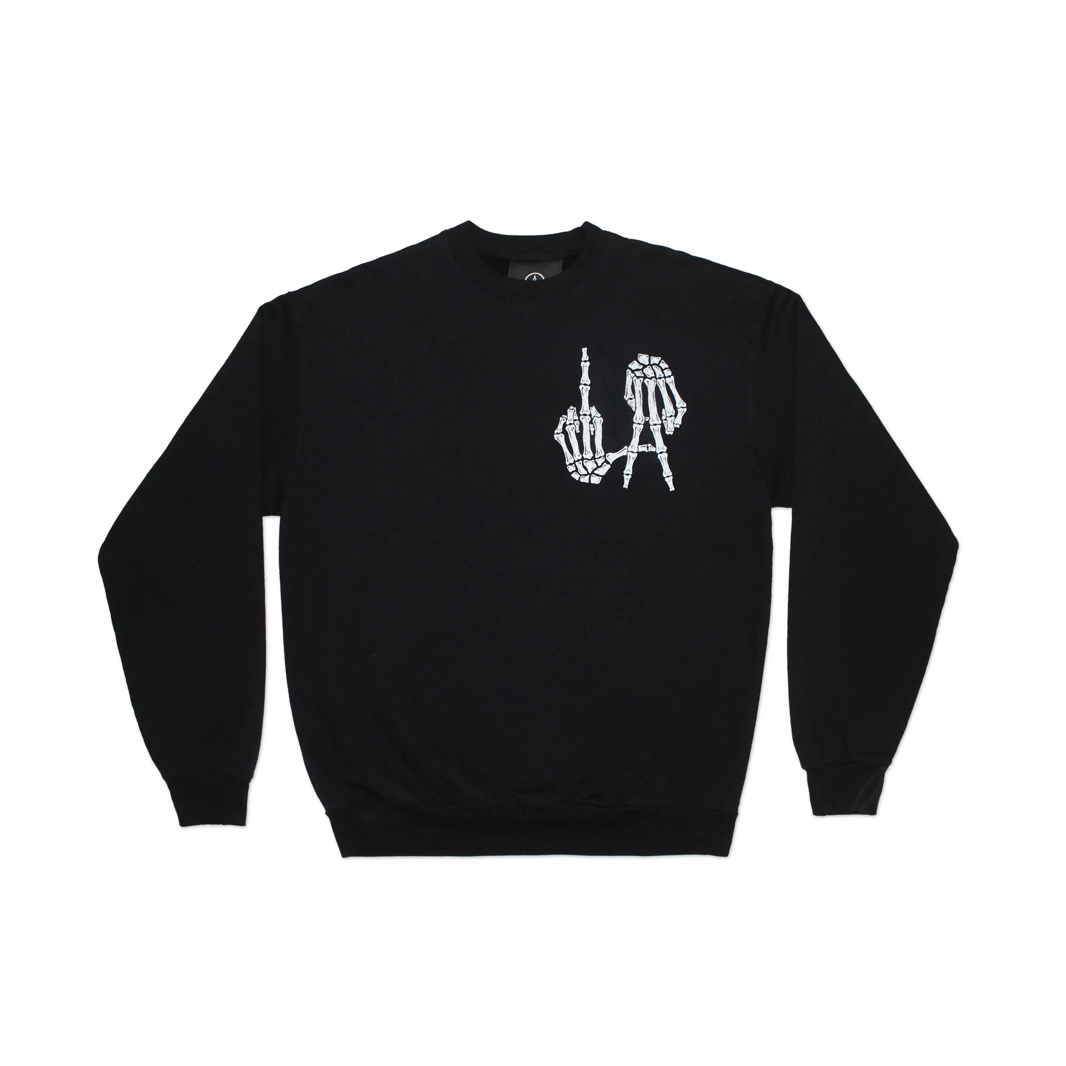 LA BONES CREW NECK FLEECE