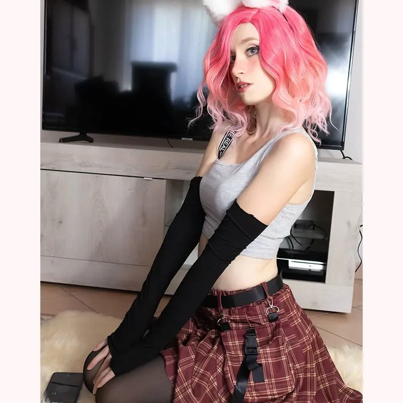[@lady.natsumi] “HARAJUKU PLAID” PLEATED SKIRT W110615