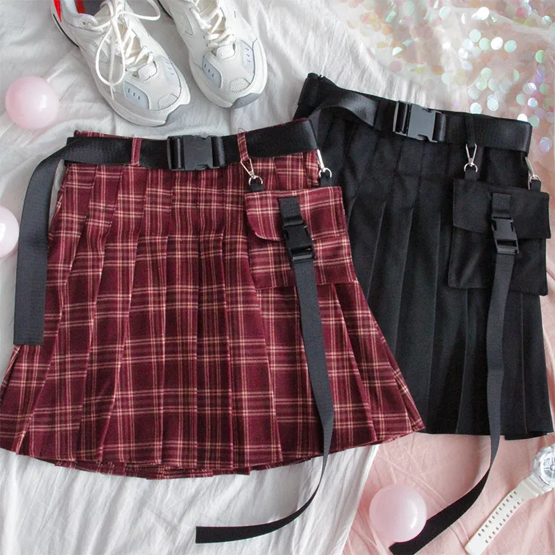[@lady.natsumi] “HARAJUKU PLAID” PLEATED SKIRT W110615