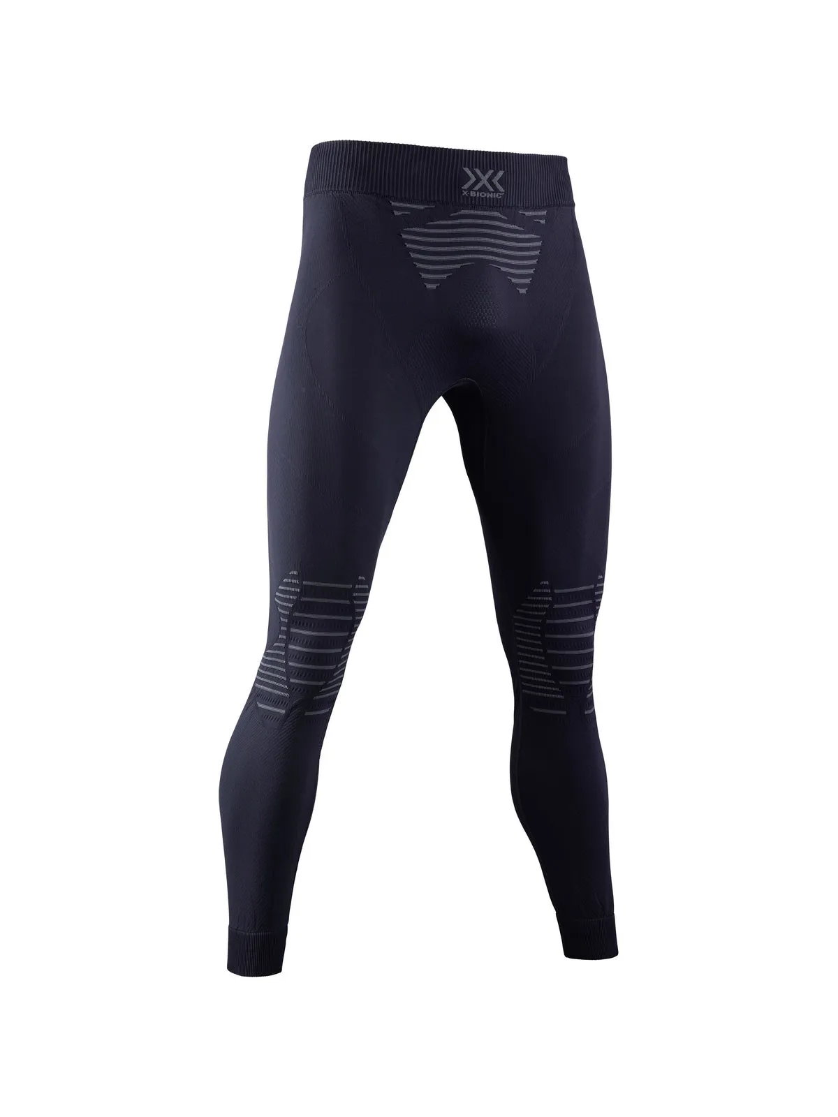 Legginsy męskie X-BIONIC Invent 4.0 czarny / brązowy