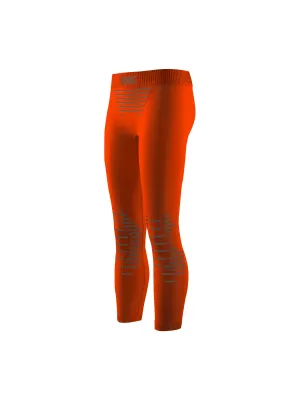 Legginsy termoaktywne dzieciece X-BIONIC Invent 4.1 pomarańczowy / anthracite