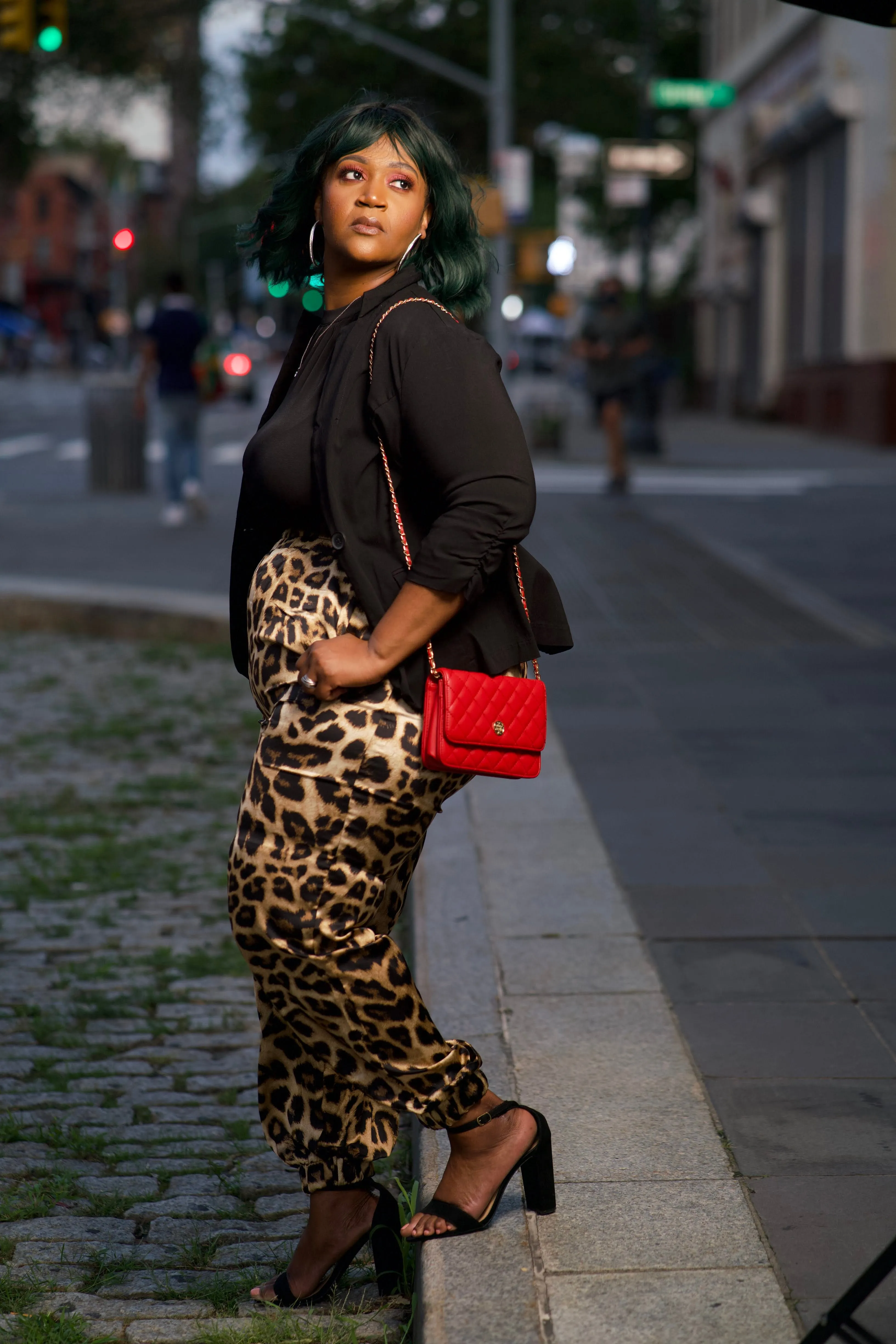 Leopard Jogger Pants
