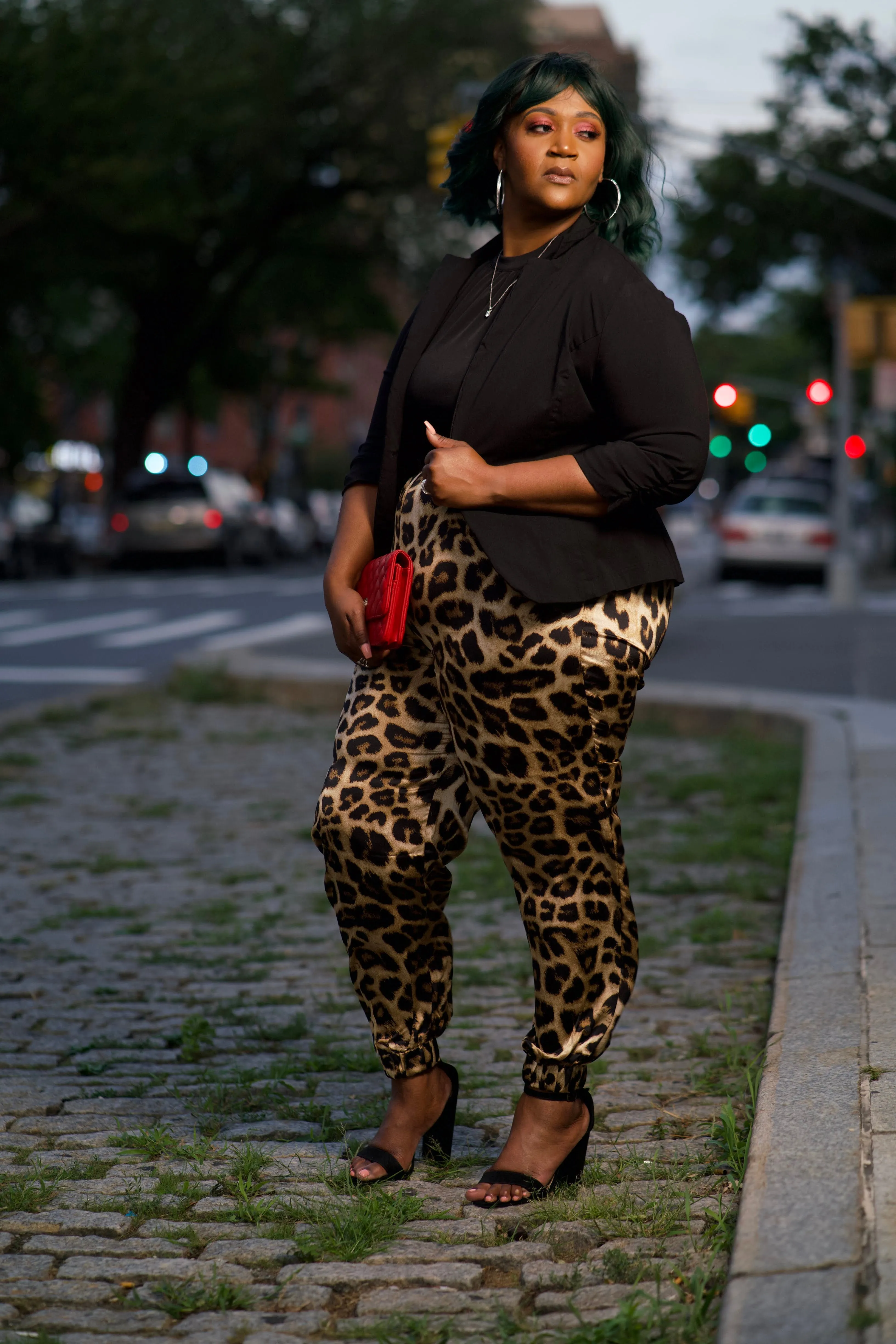 Leopard Jogger Pants