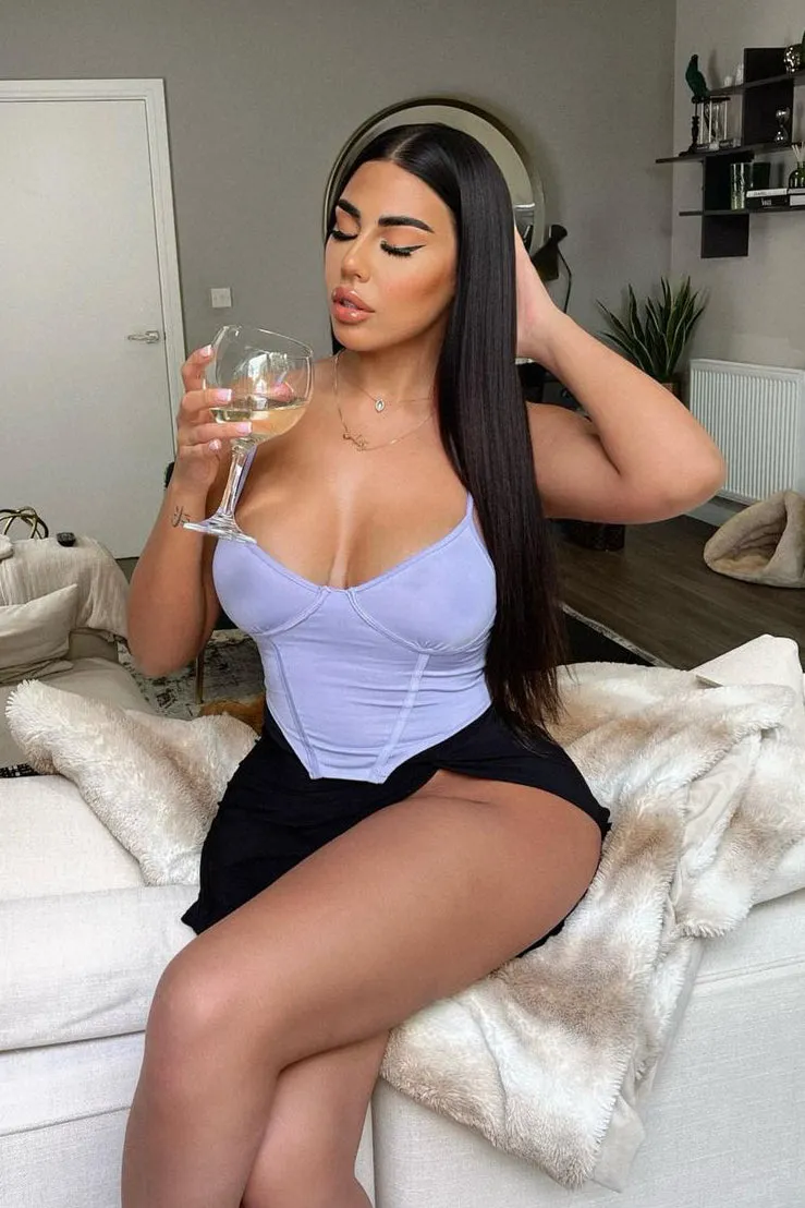 Lilac Corset Mesh Overlay Crop Top - Zennie