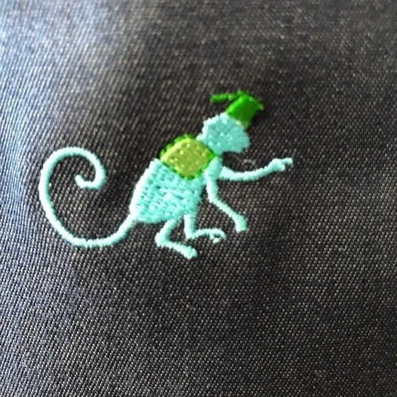 LILLY Pulitzer Embroidered Monkey Scallope…