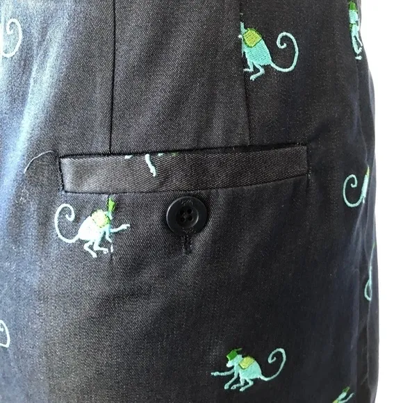 LILLY Pulitzer Embroidered Monkey Scallope…