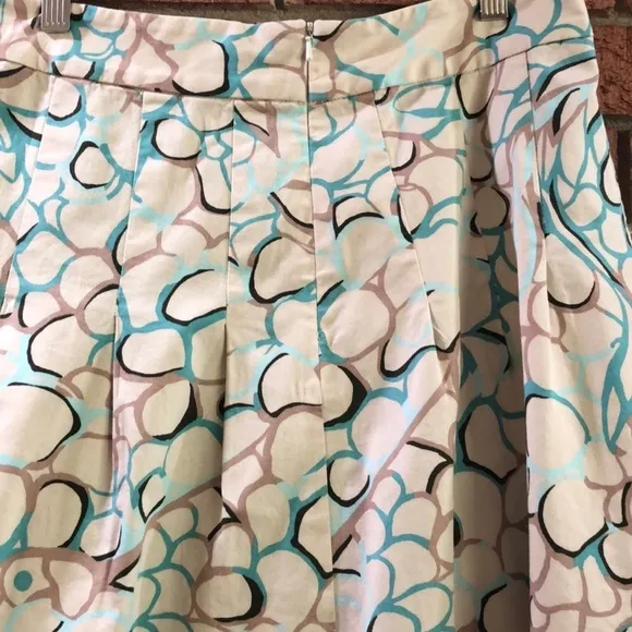 🧁LILLY PULITZER🧁A-LINE PLEATED OPEN FLORAL SKIRT