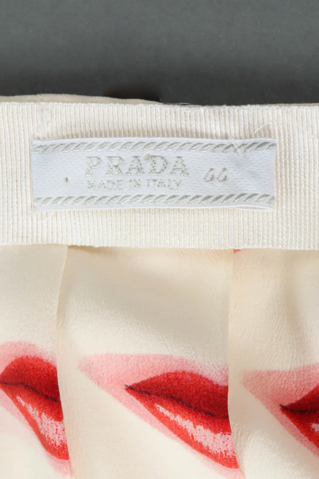 Lip Service Print Skirt