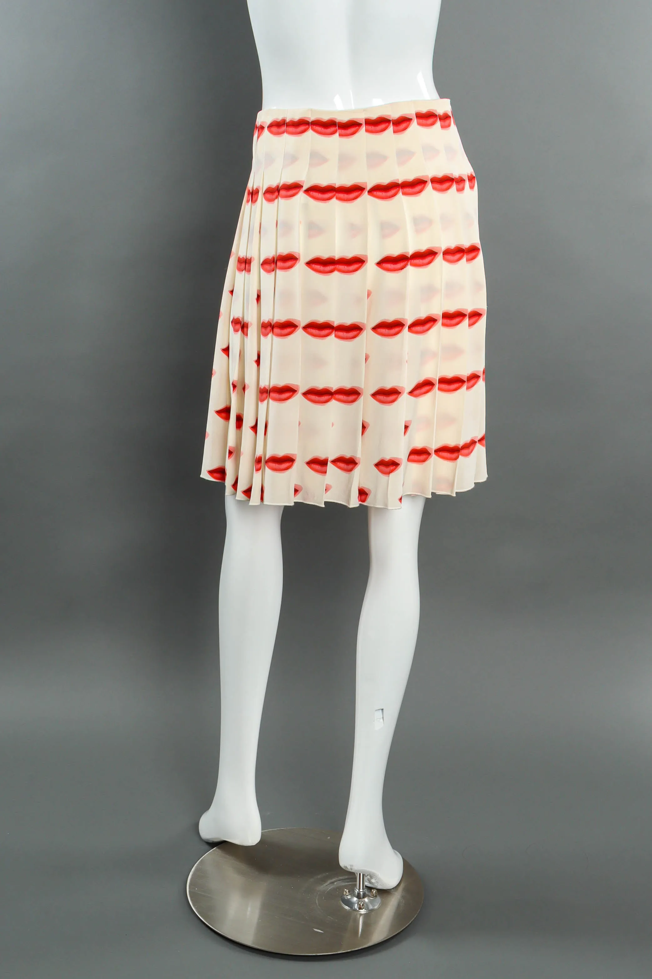Lip Service Print Skirt