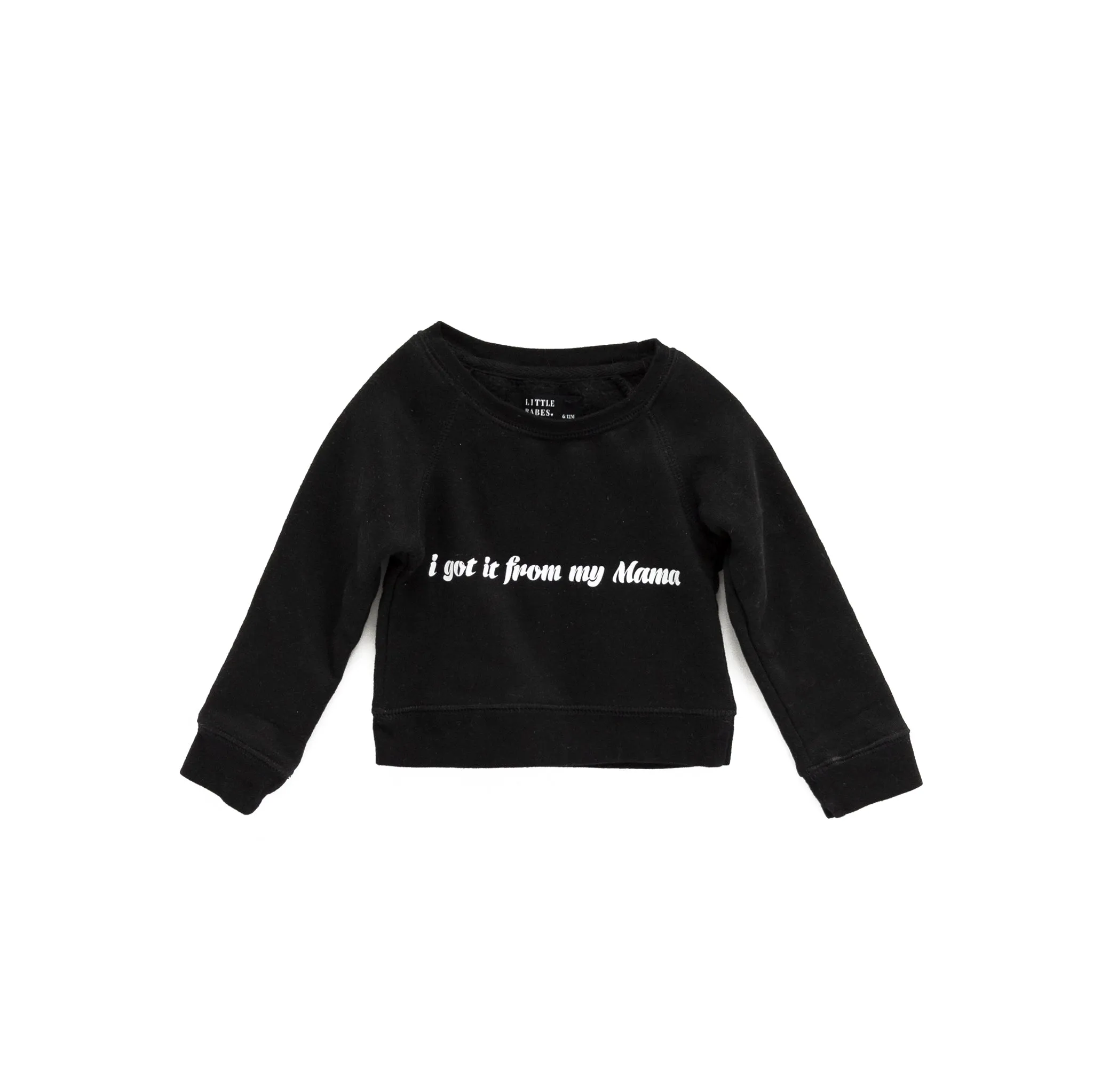 Little Babes sweatshirt 6-12m