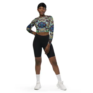 Long-Sleeve Crop Top
