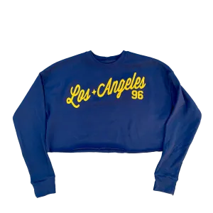 Los Angeles Fleece Crop Top
