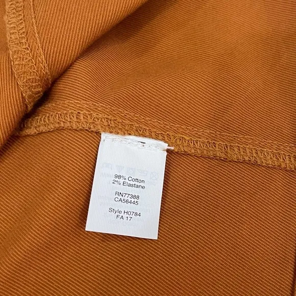 Madewell Garment-Dyed Patch Pocket Skirt Size 6