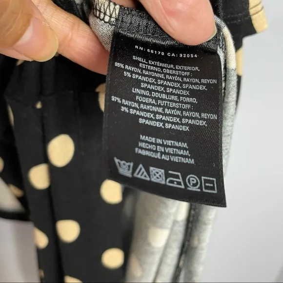 Maeve Anthropologie Davina Layered Polka Dot Sleeveless Dress