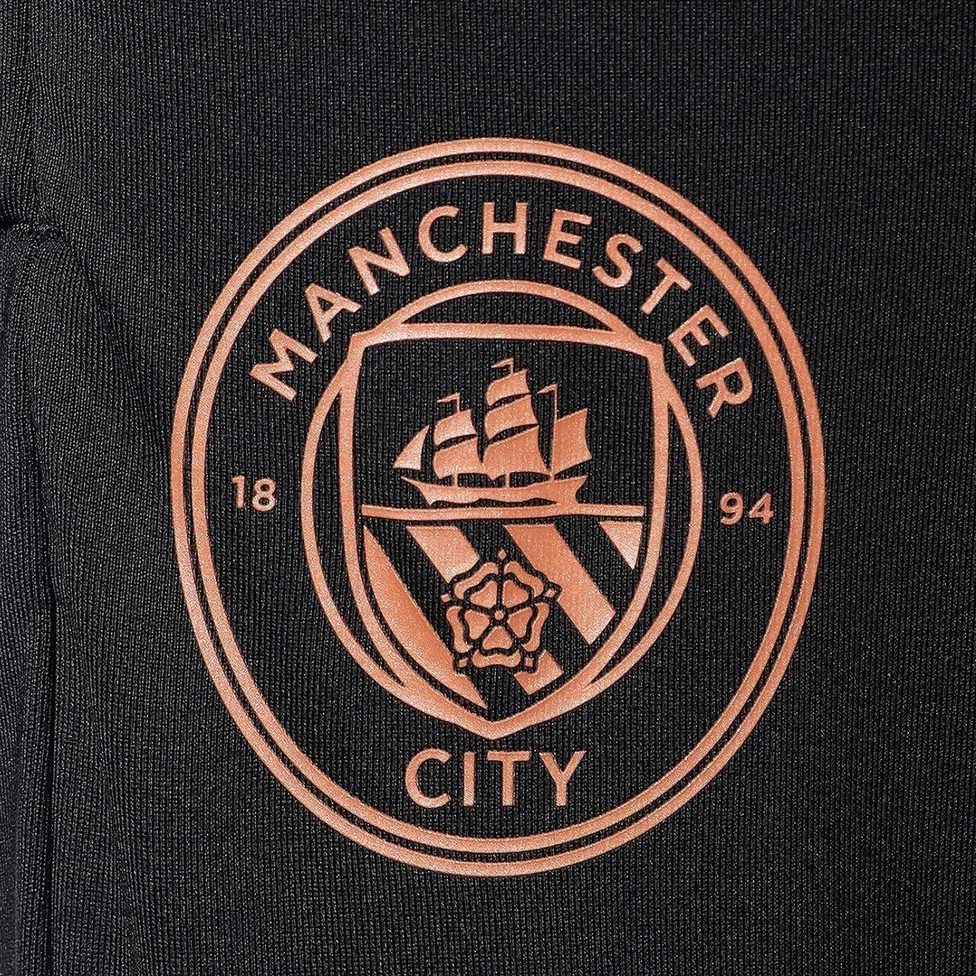 Manchester City black/grey training technical tracksuit 2020/21 - Puma