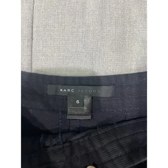 Marc Jacob’s Black Pleated Midi Skirt Sz 6