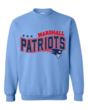 Marshall Patriots Unisex Sweatshirt  Adult Sizes/ Marshall Academy/ Youth and Adult Sizes