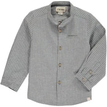 Me & Henry Blue/Beige Round Neck Shirt :Sizes 2 to 16