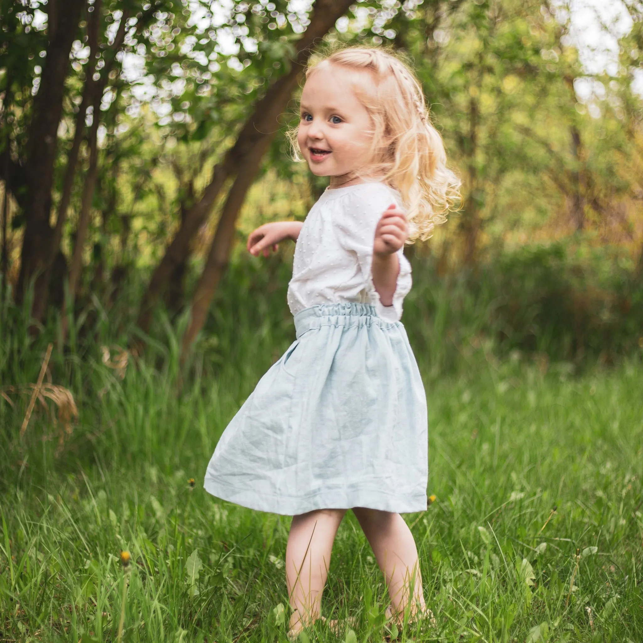 Meadow Skirt Sewing Pattern - Child