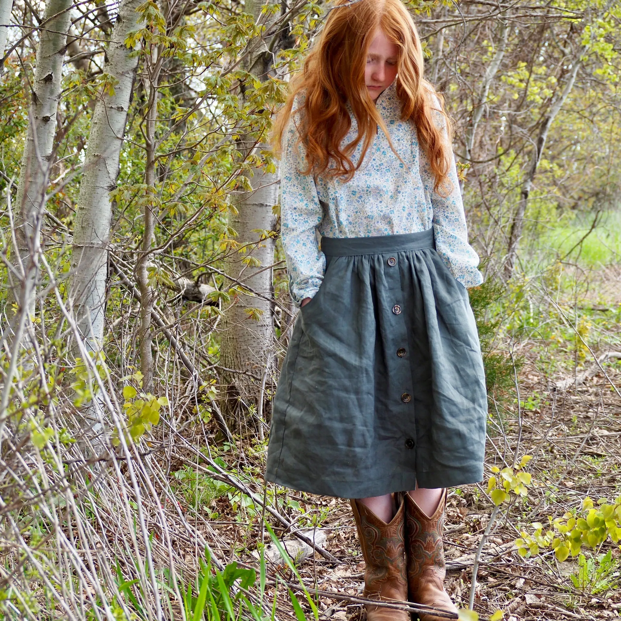 Meadow Skirt Sewing Pattern - Child