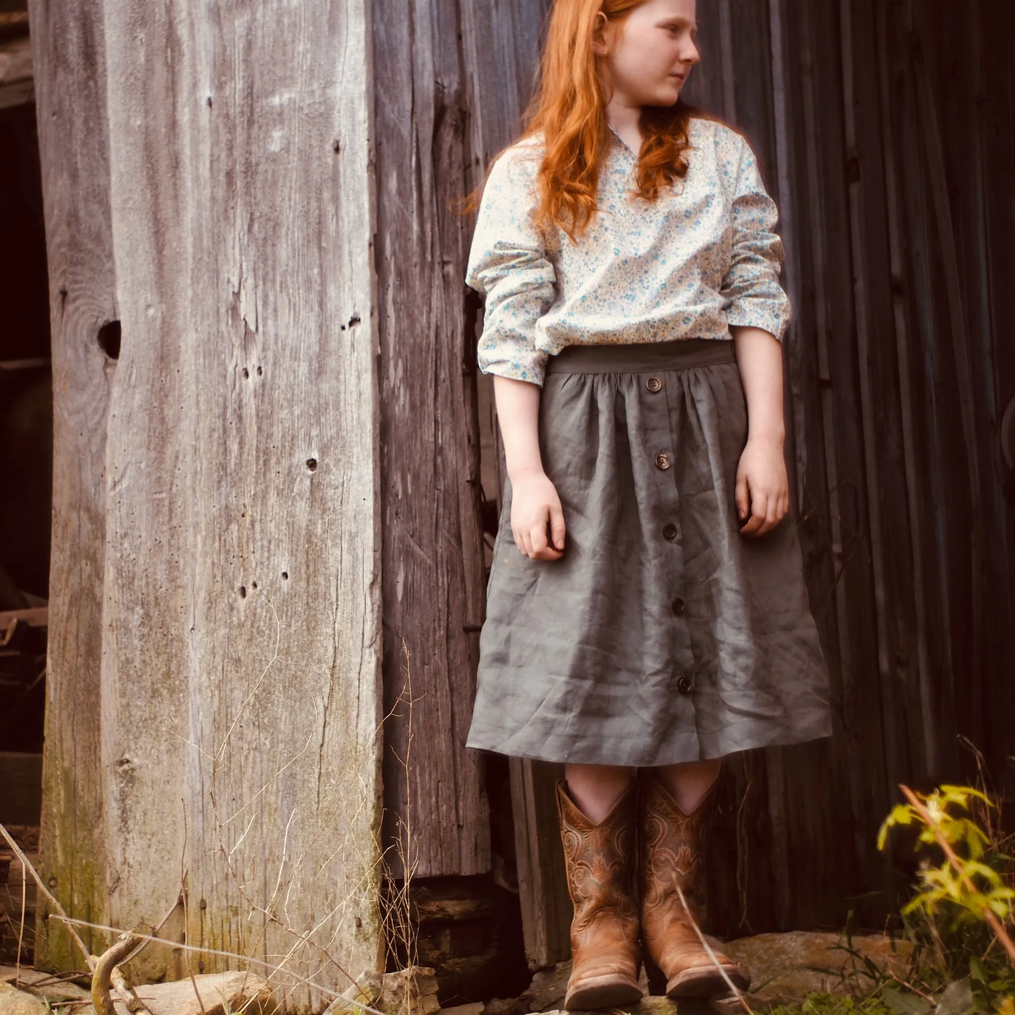Meadow Skirt Sewing Pattern - Child