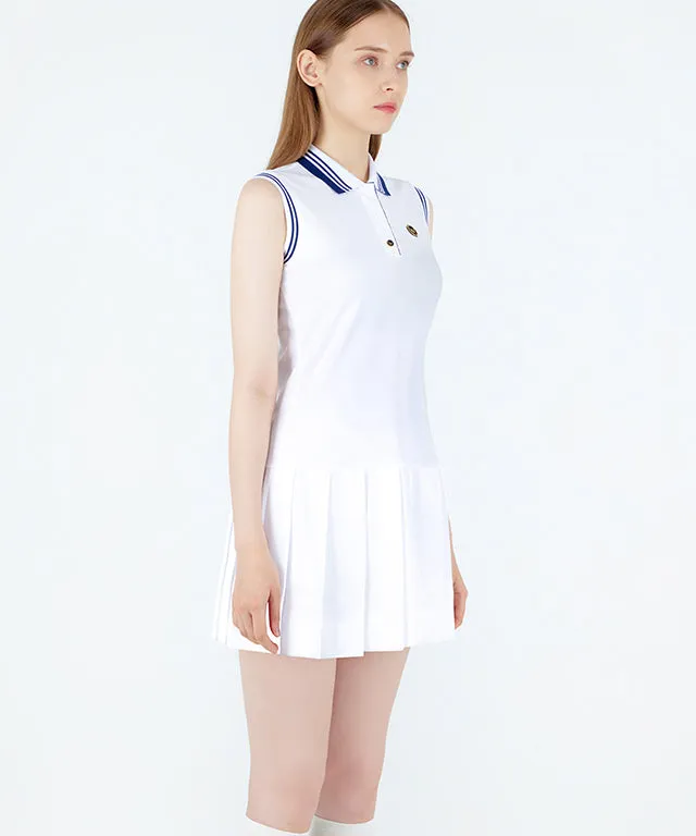 MEASPHERA WOMEN SLEEVELESS ONE-PIECE