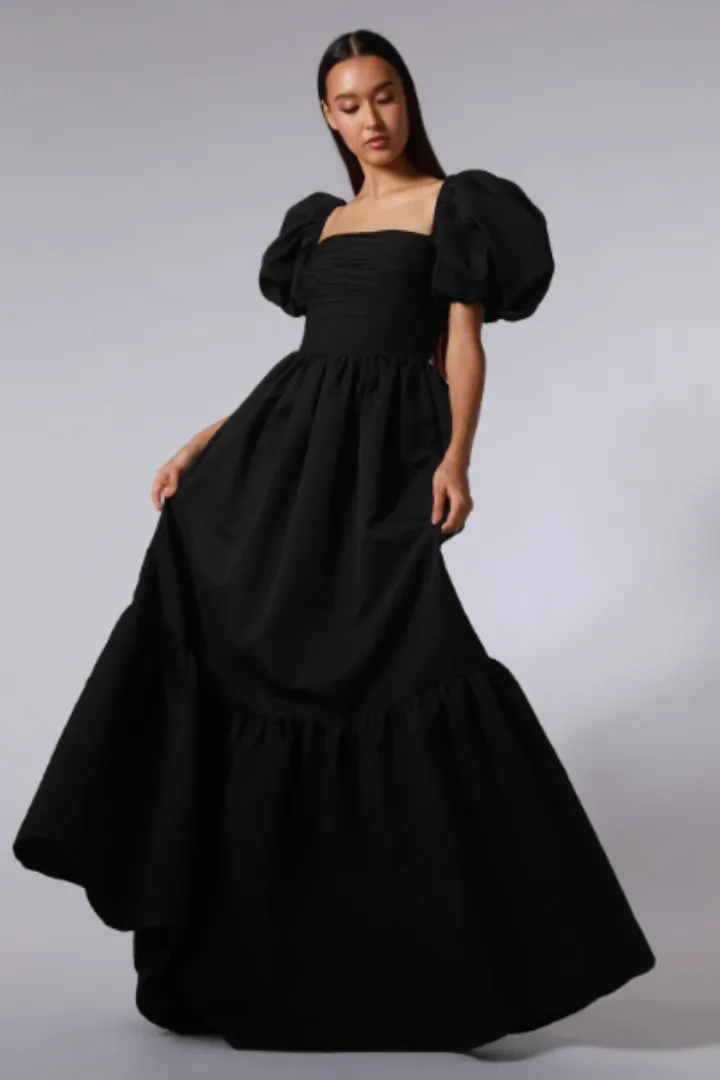 Medeline Gown in Black by Sau Lee - RENTAL