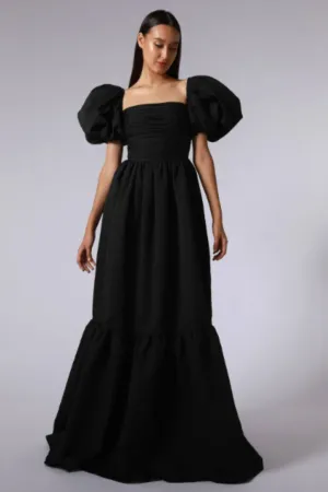 Medeline Gown in Black by Sau Lee - RENTAL
