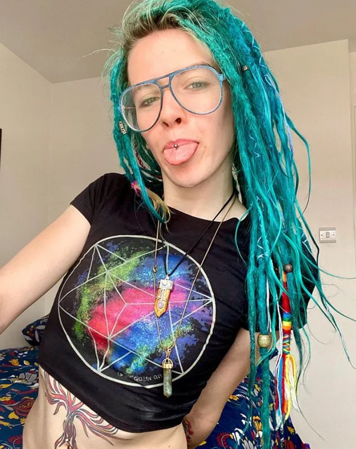 Merkabah Crystalline Sacred Geometry Women's Crop Top