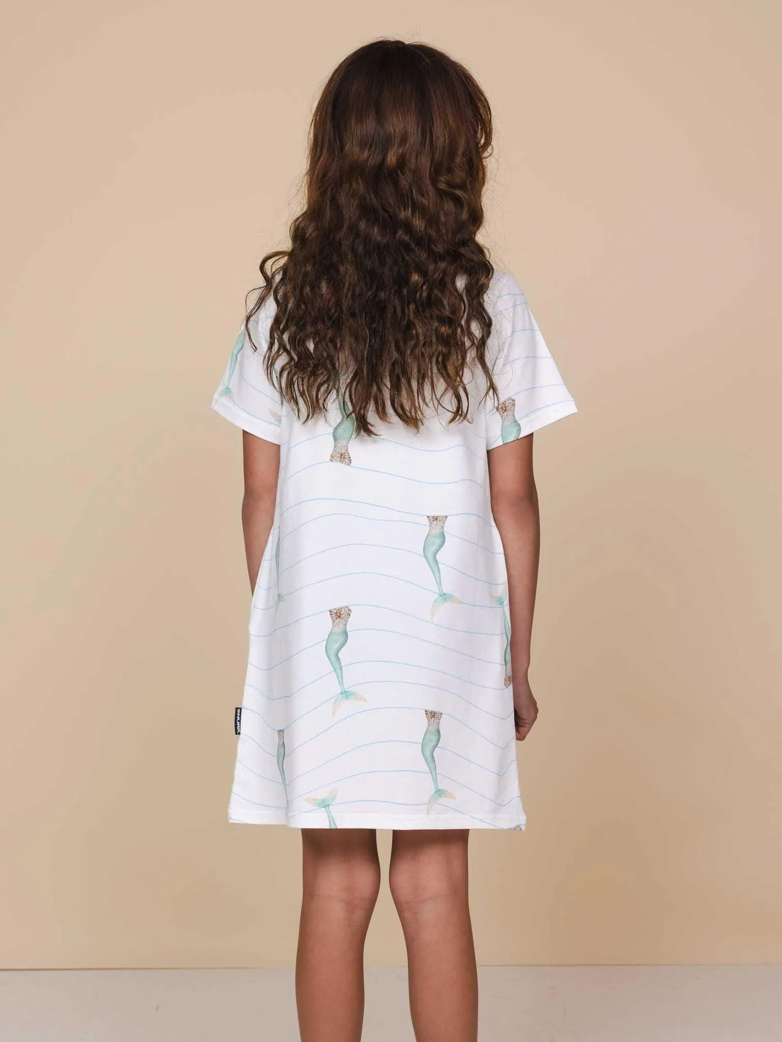 Mermaid T-shirt Dress Kids