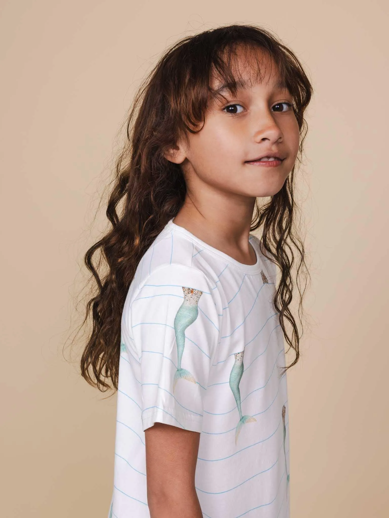 Mermaid T-shirt Dress Kids