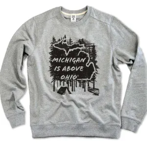 Michigan Above Sweatshirt