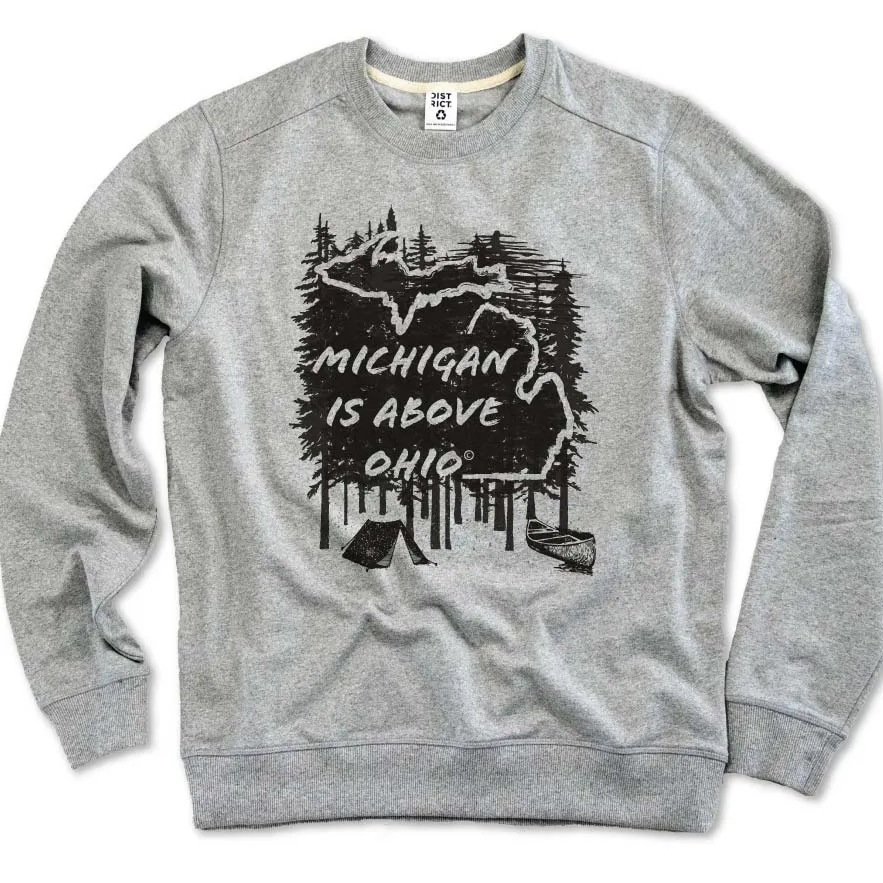 Michigan Above Sweatshirt